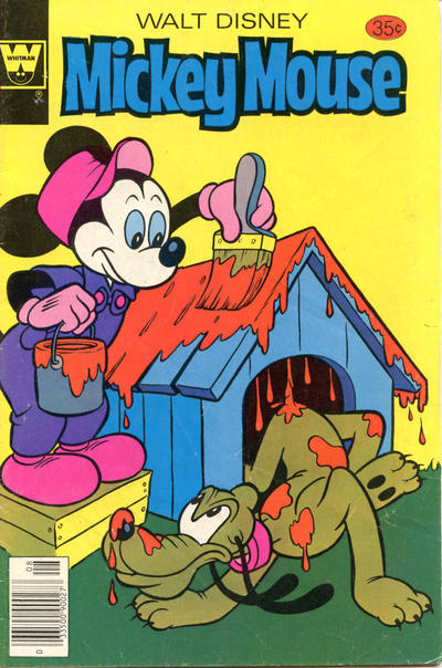 Cover for Mickey Mouse (Western, 1962 series) #186 [Whitman]