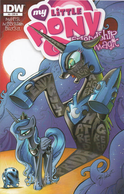 Cover for My Little Pony: Friendship Is Magic (IDW, 2012 series) #8 [Cover RI - Andy Price]