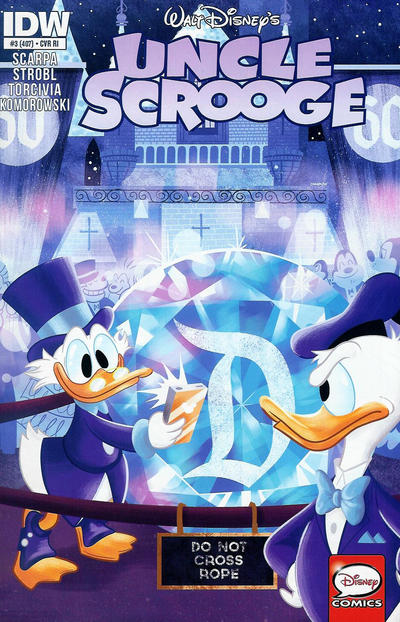 Cover for Uncle Scrooge (IDW, 2015 series) #3 / 407 [Retailer Incentive Variant]