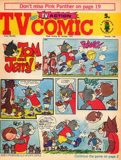 Cover for TV Comic (Polystyle Publications, 1951 series) #1138