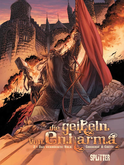 Cover for Die Geißeln von Enharma (Splitter Verlag, 2012 series) #2 - Das verrückte Volk