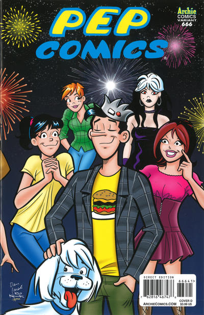 Cover for Archie (Archie, 1959 series) #666 [Dan Parent Jughead Variant Cover]