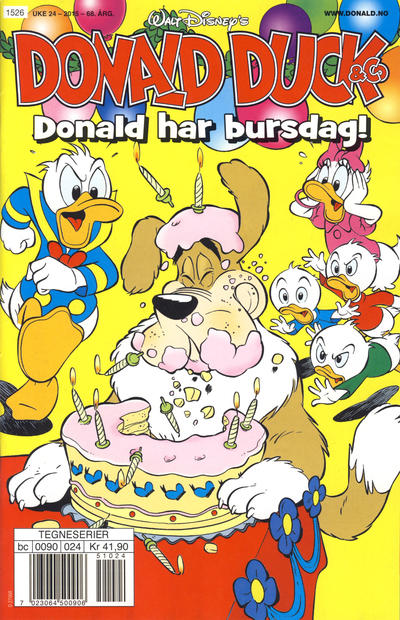 Cover for Donald Duck & Co (Hjemmet / Egmont, 1948 series) #24/2015