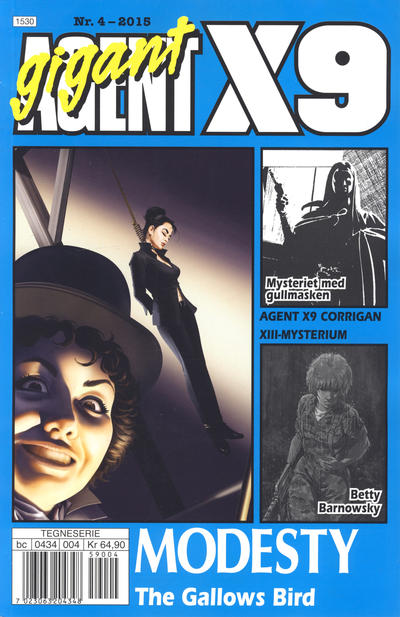 Cover for Agent X9 (Hjemmet / Egmont, 1998 series) #4/2015