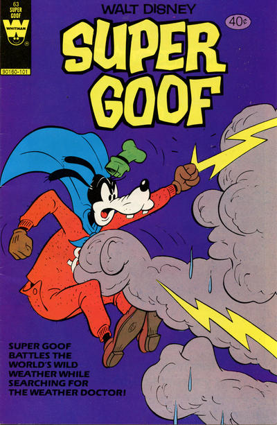 Cover for Walt Disney Super Goof (Western, 1965 series) #63 [50¢]