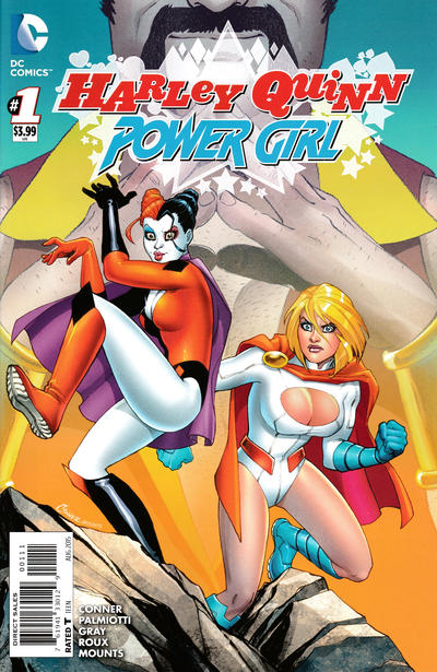 Cover for Harley Quinn and Power Girl (DC, 2015 series) #1
