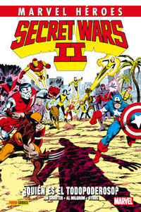 Cover Thumbnail for Marvel Héroes (Panini España, 2012 series) #53 - Secret Wars II: ¿Quién es el Todopoderoso?