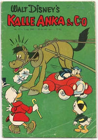 Cover Thumbnail for Kalle Anka & C:o (Hemmets Journal, 1957 series) #31/1960