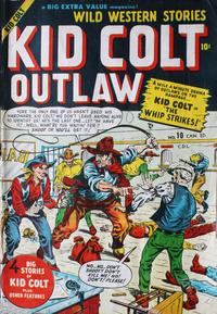 Cover Thumbnail for Kid Colt Outlaw (Bell Features, 1950 series) #10