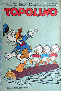 Cover Thumbnail for Topolino (Mondadori, 1949 series) #338