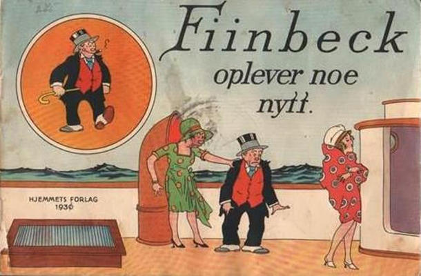 Cover for Fiinbeck og Fia (Hjemmet / Egmont, 1930 series) #1930