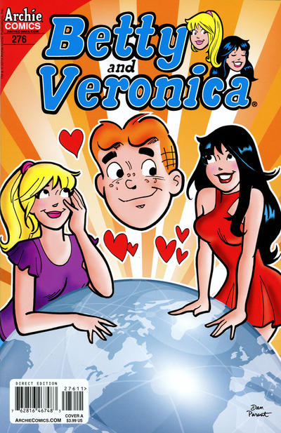Cover for Betty and Veronica (Archie, 1987 series) #276 [Dan Parent Regular Cover]