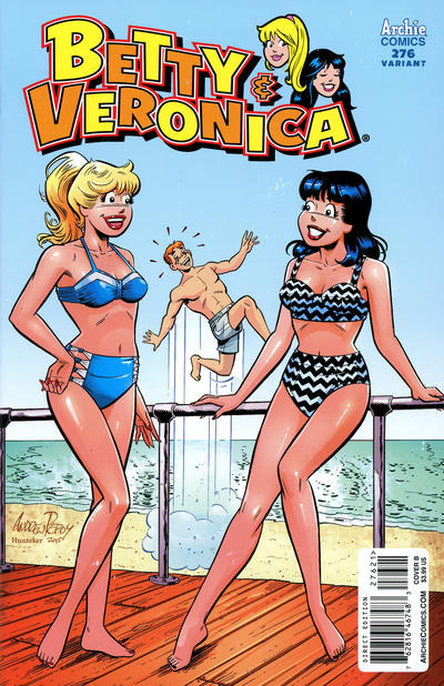 Cover for Betty and Veronica (Archie, 1987 series) #276 [Andrew Pepoy Variant Cover]