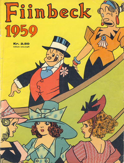 Cover for Fiinbeck og Fia (Hjemmet / Egmont, 1930 series) #1959