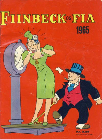 Cover for Fiinbeck og Fia (Hjemmet / Egmont, 1930 series) #1965