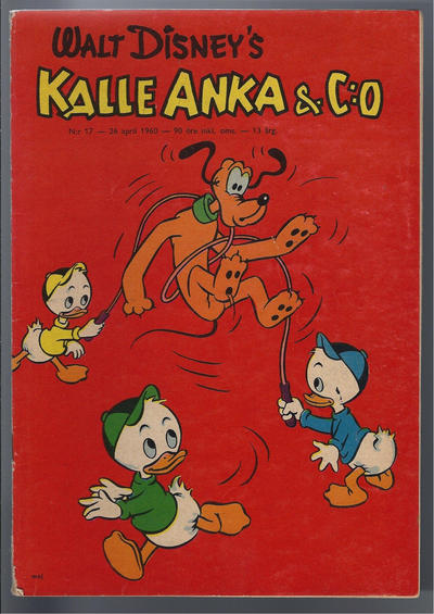 Cover for Kalle Anka & C:o (Hemmets Journal, 1957 series) #17/1960