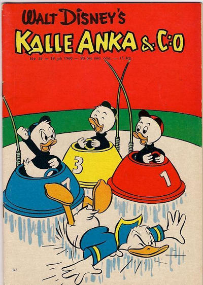 Cover for Kalle Anka & C:o (Hemmets Journal, 1957 series) #29/1960