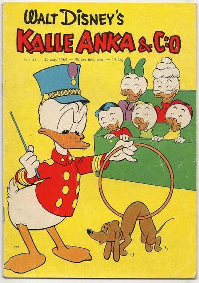 Cover for Kalle Anka & C:o (Hemmets Journal, 1957 series) #35/1960