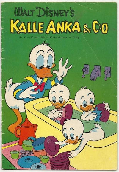 Cover for Kalle Anka & C:o (Hemmets Journal, 1957 series) #43/1960