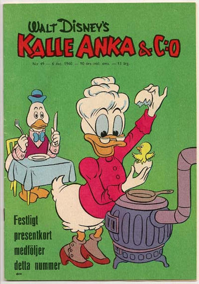 Cover for Kalle Anka & C:o (Hemmets Journal, 1957 series) #49/1960