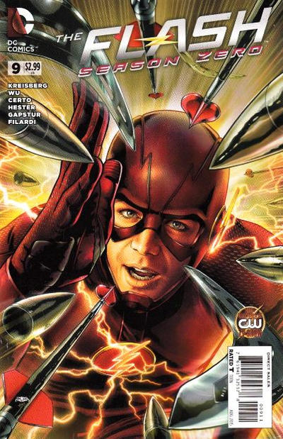 Cover for The Flash: Season Zero (DC, 2014 series) #9
