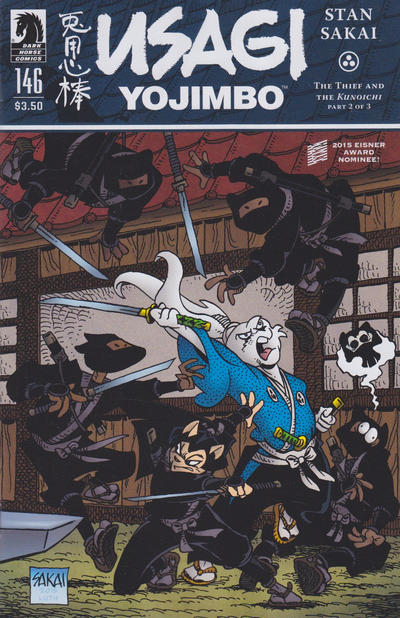 Cover for Usagi Yojimbo (Dark Horse, 1996 series) #146