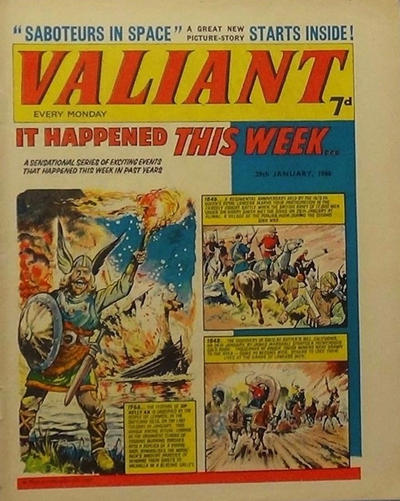 Cover for Valiant (IPC, 1964 series) #29 January 1966