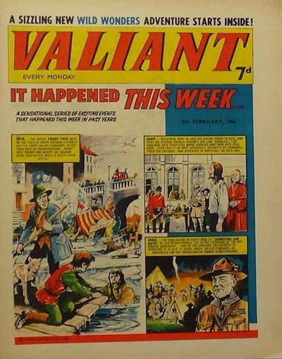 Cover for Valiant (IPC, 1964 series) #5 February 1966