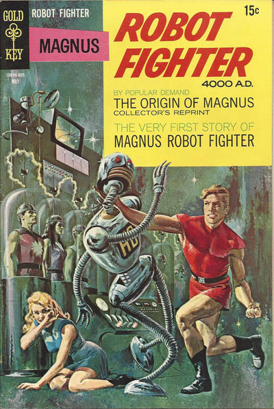 Cover for Magnus, Robot Fighter (Western, 1963 series) #22 [Canadian]