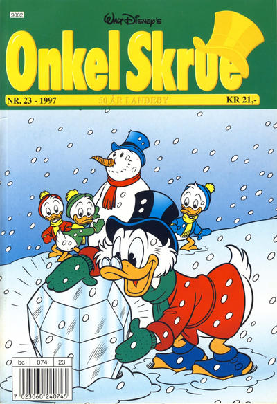 Cover for Onkel Skrue (Hjemmet / Egmont, 1976 series) #23/1997