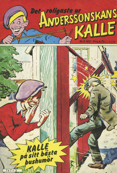 Cover for Anderssonskans Kalle (Det roligaste ur...) (Semic, 1977 series) #3/1977