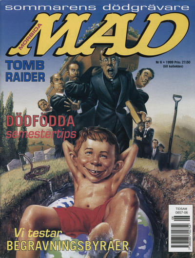 Cover for Svenska Mad (Atlantic Förlags AB, 1997 series) #6/1999