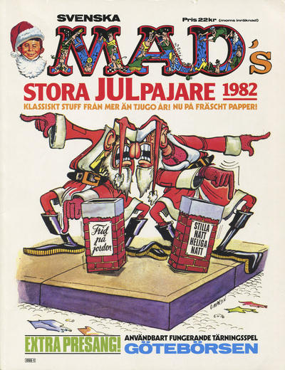 Cover for Svenska Mads stora julpajare / Svenska Mads stora julpajaren (Semic, 1982 series) #1982