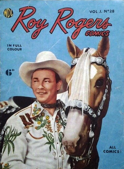 Cover for Roy Rogers Comics (World Distributors, 1951 series) #28