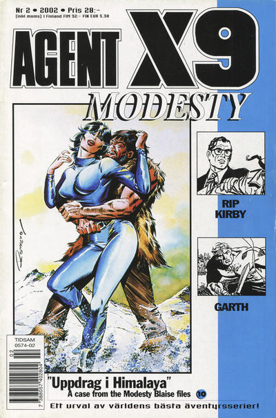 Cover for Agent X9 (Egmont, 1997 series) #2/2002