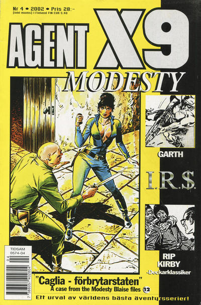 Cover for Agent X9 (Egmont, 1997 series) #4/2002