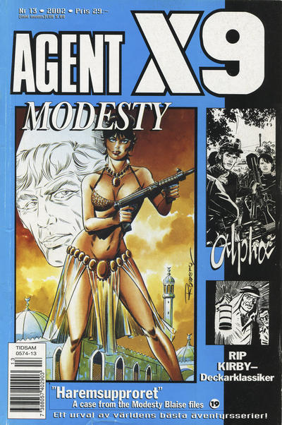 Cover for Agent X9 (Egmont, 1997 series) #13/2002