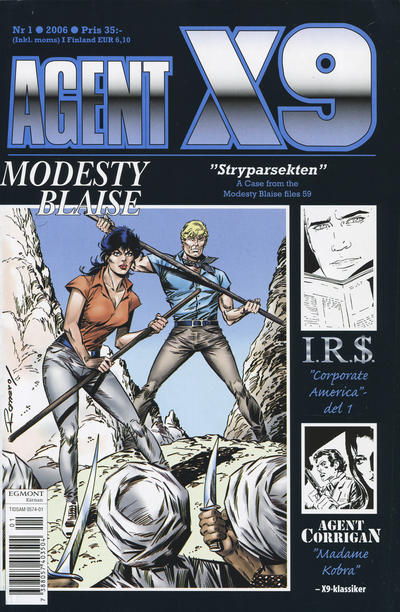 Cover for Agent X9 (Egmont, 1997 series) #1/2006