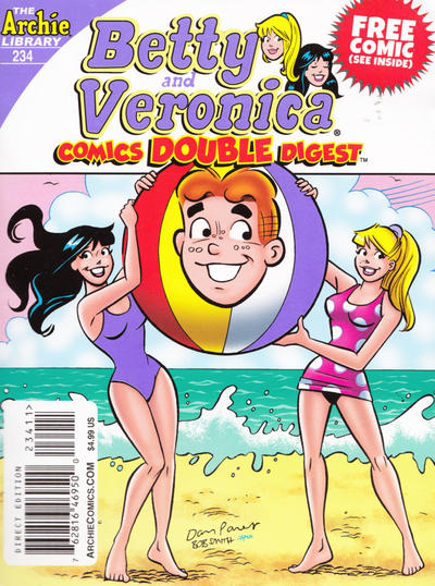 Cover for Betty & Veronica (Jumbo Comics) Double Digest (Archie, 1987 series) #234