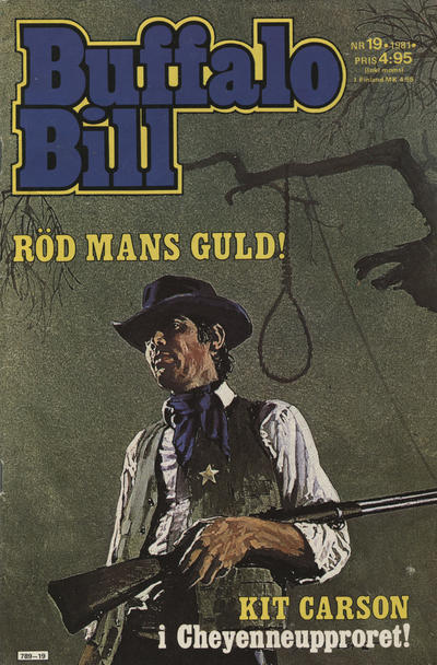 Cover for Buffalo Bill / Buffalo [delas] (Semic, 1965 series) #19/1981