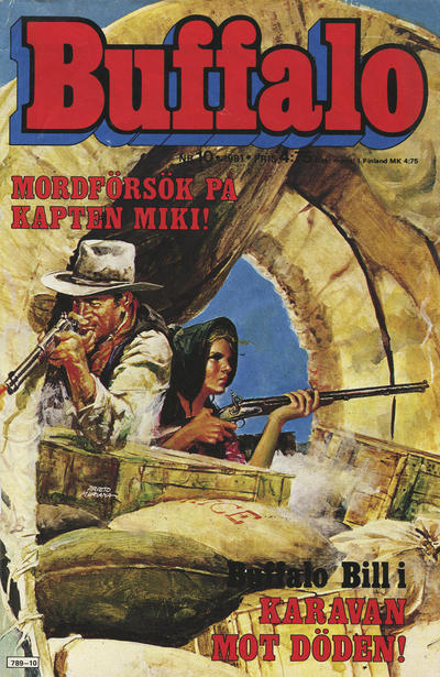 Cover for Buffalo Bill / Buffalo [delas] (Semic, 1965 series) #10/1981