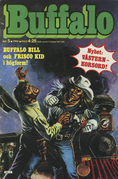 Cover for Buffalo Bill / Buffalo [delas] (Semic, 1965 series) #5/1980