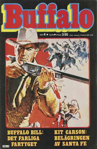 Cover for Buffalo Bill / Buffalo [delas] (Semic, 1965 series) #4/1979