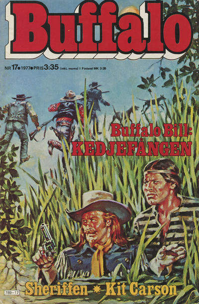 Cover for Buffalo Bill / Buffalo [delas] (Semic, 1965 series) #17/1977