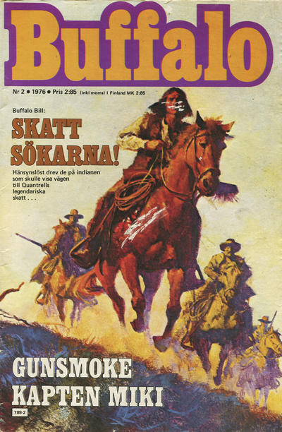 Cover for Buffalo Bill / Buffalo [delas] (Semic, 1965 series) #2/1976
