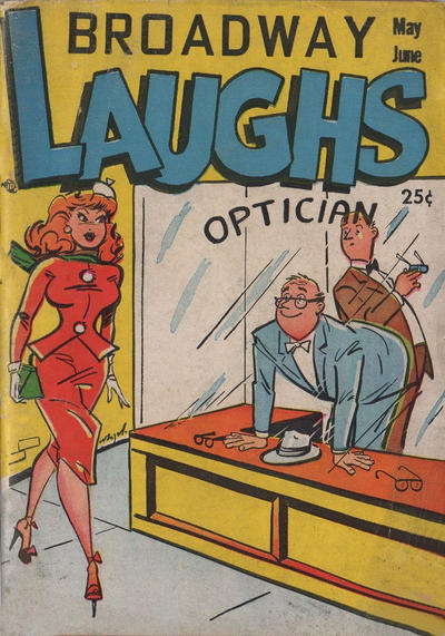 Cover for Broadway Laughs (Prize, 1950 series) #v10#1