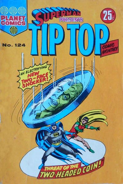 Cover for Superman Presents Tip Top Comic Monthly (K. G. Murray, 1965 series) #124
