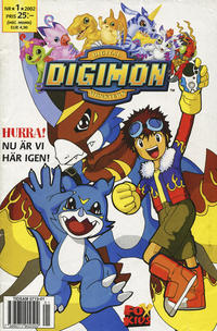 Cover Thumbnail for Digimon (Egmont, 2001 series) #1/2002