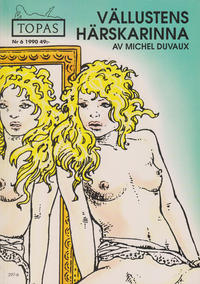 Cover Thumbnail for Topas (Epix, 1988 series) #30 - Vällustens härskarinna