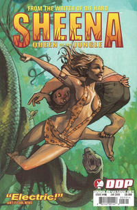 Cover Thumbnail for Sheena: Queen of the Jungle (Devil's Due Publishing, 2007 series) #5 [Cover A Fiona Staples]